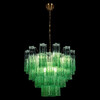 Миниатюра фото подвесной светильник loft it murano 10580/600 clear green | 220svet.ru