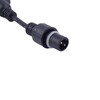 Миниатюра фото провод-шина для гирлянд uniel ucx-f90 t05/2m/bk ul-00013221 | 220svet.ru