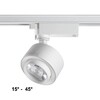 Миниатюра фото трековый светодиодный светильник novotech eddy 358943 | 220svet.ru