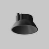 Миниатюра фото отражатель для светильников maytoni alfa led ring8-10w-rd-b | 220svet.ru