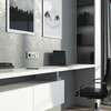 Миниатюра фото выключатель двухклавишный werkel hammer серебряные w1220006 | 220svet.ru