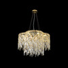 Миниатюра фото подвесная люстра crystal lux abril sp12 gold | 220svet.ru