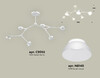Миниатюра фото потолочная люстра на штанге ambrella light diy spot xb9055100 | 220svet.ru