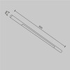 Миниатюра фото светильник для штанговой системы maytoni basis axity c100cl-l500-12w3-6k-b | 220svet.ru