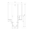 Миниатюра фото коннектор l-образный внутренний elektrostandard 85212/00 a067498 | 220svet.ru