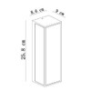 Миниатюра фото уличный настенный светильник lucide dukan 15802/01/30 | 220svet.ru