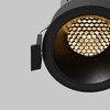 Миниатюра фото встраиваемый светильник maytoni dip dl123-10w-3k-b | 220svet.ru