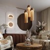 Миниатюра фото настенный светильник odeon light cork 7073/15wl бежевый | 220svet.ru