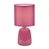 Миниатюра фото настольная лампа uniel uml-b305 e14 pink ul-00012421 | 220svet.ru