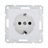Миниатюра фото розетка lk studio с з/к, со шторками (белый) lk80 843204-1 | 220svet.ru