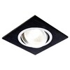 Миниатюра фото встраиваемый светильник ambrella light classic a601 bk | 220svet.ru