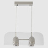 Миниатюра фото подвесной светильник crystal lux element sp24w led chrome | 220svet.ru