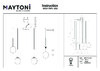 Миниатюра фото подвесной светильник maytoni branch mod176pl-12g | 220svet.ru
