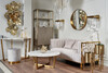 Миниатюра фото банкетка велюр светло-серый/золото garda decor gy-ben8143gold-lg | 220svet.ru