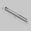 Миниатюра фото уличный трековый светильник maytoni points exility o-tr02-2-s-24wb4k | 220svet.ru