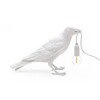 Миниатюра фото настольная лампа bird white waiting | 220svet.ru