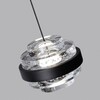 Миниатюра фото подвесной светодиодный светильник odeon light klot 5031/6l 6w черный | 220svet.ru