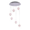 Миниатюра фото подвесной светильник delight collection md20001012-6a chrome | 220svet.ru