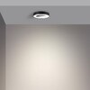 Миниатюра фото накладной светодиодный светильник novotech mirror 359277 черный | 220svet.ru
