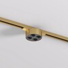 Миниатюра фото трековый однофазный светодиодный светильник denkirs shine grill dk5772-sb | 220svet.ru