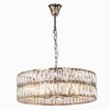 Миниатюра фото подвесная люстра newport 10125+3/c gold new м0065934 | 220svet.ru