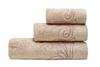 Миниатюра фото полотенце лирика модал кофе 70*140 garda decor 145ert-00808 | 220svet.ru