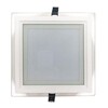Миниатюра фото встраиваемый светодиодный светильник elvan vls-705sq-18w-ww-wh | 220svet.ru