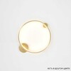 Миниатюра фото бра crystal lux real ap18w led brass | 220svet.ru