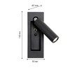 Миниатюра фото спот favourite bedside 4494-1w | 220svet.ru