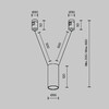 Миниатюра фото трековый магнитный светодиодный светильник maytoni focus led flarity tr157-1-12w4k-bs | 220svet.ru