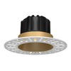 Миниатюра фото встраиваемый светильник italline it02-028 gold 3000k | 220svet.ru