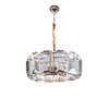 Миниатюра фото подвесная люстра harlow crystal 12 gold | 220svet.ru