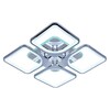 Миниатюра фото потолочная светодиодная люстра profit light 8057/4 chr | 220svet.ru