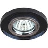 Миниатюра фото встраиваемый светильник эра декор dk7 ch/bk c0043793 | 220svet.ru