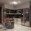Миниатюра фото потолочная светодиодная люстра escada plain 10286/8led | 220svet.ru