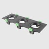 Миниатюра фото встраиваемый светильник crystal lux clt 002c3 bl v2 | 220svet.ru