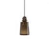 Миниатюра фото подвесной светильник karman alibaglass bronze se316cf int + sr001an int | 220svet.ru