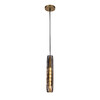 Миниатюра фото подвесной светильник delight collection mt8851-1h bronze/clear | 220svet.ru