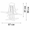 Миниатюра фото подвесная люстра vitaluce v2511dt-0/4+4s | 220svet.ru