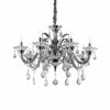 Миниатюра фото подвесная люстра ideal lux colossal sp8 grigio | 220svet.ru