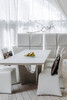Миниатюра фото стол обеденный garda decor 58db-dt15873 | 220svet.ru