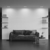 Миниатюра фото встраиваемый светильник maytoni gyps modern dl002-ww-02-w | 220svet.ru