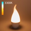 Миниатюра фото лампа светодиодная elektrostandard e14 6w 3300k матовая a055339 | 220svet.ru