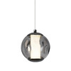 Миниатюра фото подвесной светильник delight collection od2437-1 pearl black/smoke | 220svet.ru