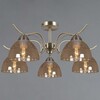 Миниатюра фото потолочная люстра illumico il0733-5csq-25 ab arezzo | 220svet.ru