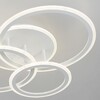 Миниатюра фото потолочная светодиодная люстра с пультом ду citilux тринити cl238130 | 220svet.ru