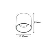 Миниатюра фото потолочный светильник italline it06-6036 white 3000k | 220svet.ru