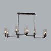 Миниатюра фото потолочная люстра на штанге lumion madonna 6555/8c черный | 220svet.ru