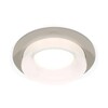 Миниатюра фото комплект встраиваемого светильника ambrella light techno spot xc7623041 sgr/fr серый песок/белый матовый  (c7623, n7165) | 220svet.ru