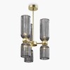 Миниатюра фото потолочная люстра на штанге maytoni antic mod302pl-06gr | 220svet.ru